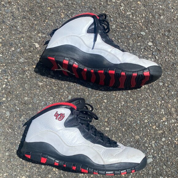 GS Nike Air Jordan Retro 10 Double Nickel 2015 Steel Chicago SIZE 13 SHOES main image 4